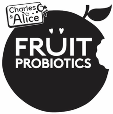 FRUIT PROBIOTICS CHARLES & ALICE Logo (USPTO, 03/06/2020)