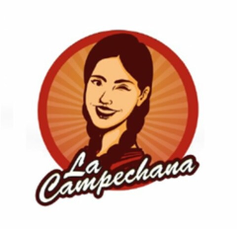 LA CAMPECHANA Logo (USPTO, 03/20/2020)