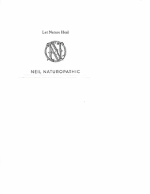 LET NATURE HEAL N NEIL NATUROPATHIC Logo (USPTO, 04/04/2020)