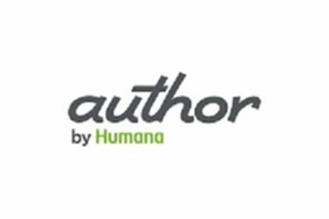 AUTHOR BY HUMANA Logo (USPTO, 05.05.2020)