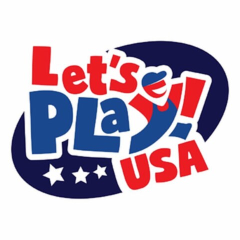 LET'S PLAY! USA Logo (USPTO, 08.08.2020)