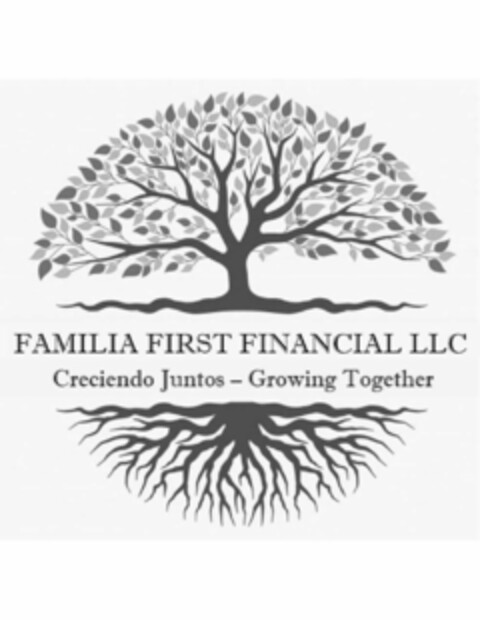 FAMILIA FIRST FINANCIAL LLC CRECIENDO - JUNTOS GROWING TOGETHER Logo (USPTO, 10.09.2020)
