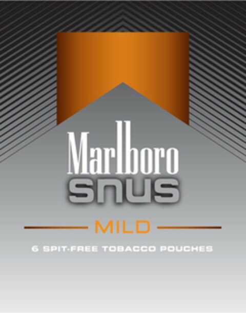 MARLBORO SNUS MILD 6 SPIT-FREE TOBACCO POUCHES Logo (USPTO, 09.01.2009)