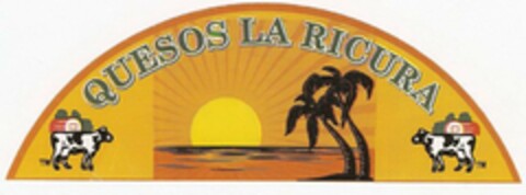 QUESOS LA RICURA Logo (USPTO, 03.04.2009)
