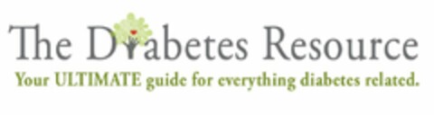THE DIABETES RESOURCE YOUR ULTIMATE GUIDE FOR EVERYTHING DIABETES RELATED. Logo (USPTO, 29.09.2009)