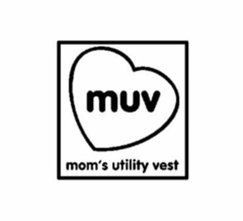 MUV MOM'S UTILITY VEST Logo (USPTO, 08.10.2009)