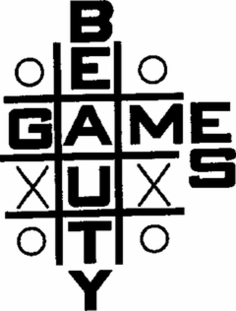 BEAUTY GAMES Logo (USPTO, 06/22/2010)