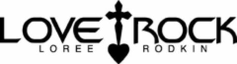 LOVE ROCK LOREE RODKIN Logo (USPTO, 27.08.2010)