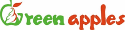 GREEN APPLES Logo (USPTO, 03/18/2011)