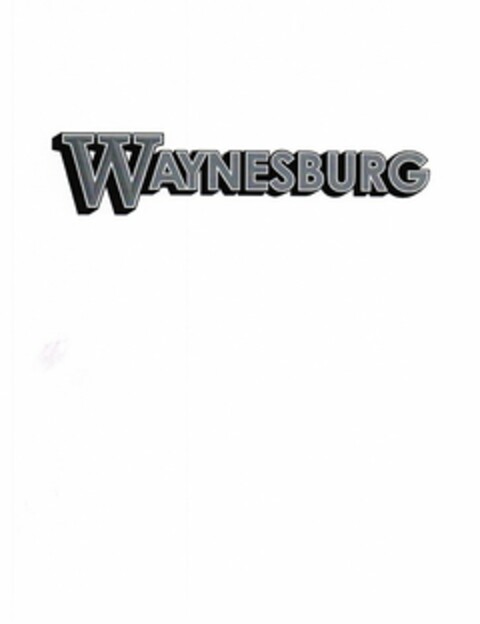 WAYNESBURG Logo (USPTO, 05/18/2011)