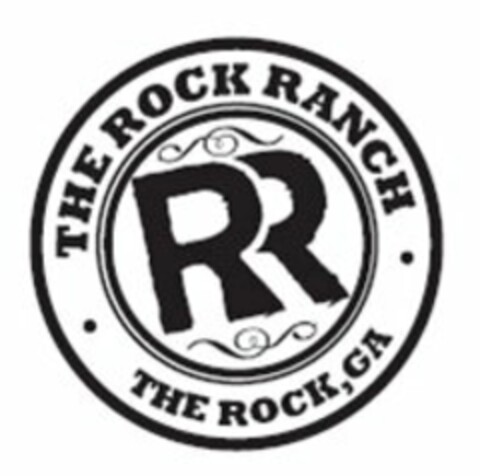 THE ROCK RANCH RR THE ROCK, GA Logo (USPTO, 06.06.2011)