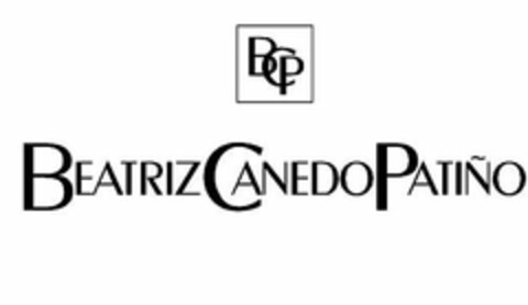 BCP AND BEATRIZ CANEDO PATIÑO Logo (USPTO, 08.06.2011)