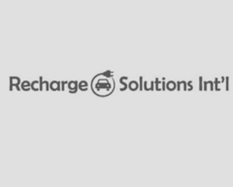 RECHARGE SOLUTIONS INT'L Logo (USPTO, 01.07.2011)