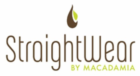 STRAIGHTWEAR BY MACADAMIA Logo (USPTO, 07/13/2011)