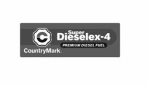 C COUNTRYMARK SUPER DIESELEX-4 PREMIUM DIESEL FUEL Logo (USPTO, 29.09.2011)