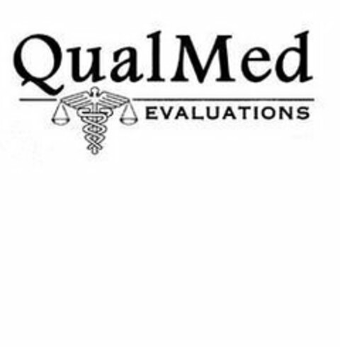 QUALMED EVALUATIONS Logo (USPTO, 11.01.2012)