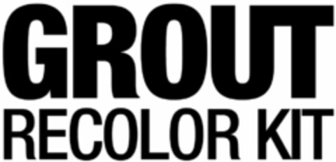 GROUT RECOLOR KIT Logo (USPTO, 21.11.2012)