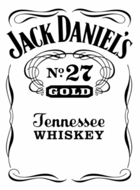 JACK DANIEL'S NO. 27 GOLD TENNESSEE WHISKEY Logo (USPTO, 08/14/2013)