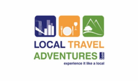 LOCAL TRAVEL ADVENTURES.COM EXPERIENCE IT LIKE A LOCAL Logo (USPTO, 27.09.2013)