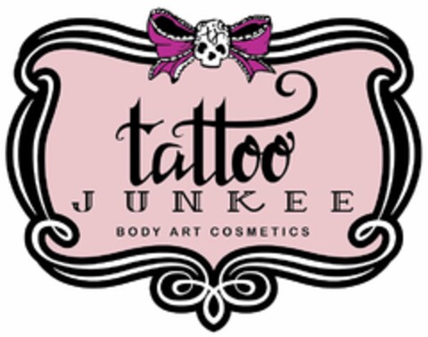 TATTOO JUNKEE, BODY ART COSMETICS Logo (USPTO, 04.04.2014)