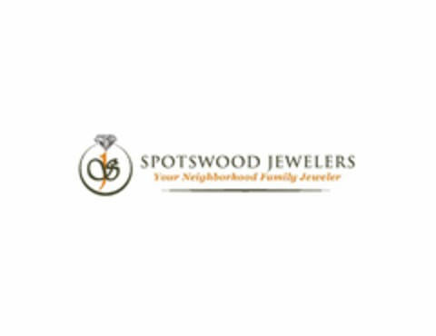 SJ SPOTSWOOD JEWELERS YOUR NEIGHBORHOOD FAMILY JEWELERS Logo (USPTO, 09/19/2014)