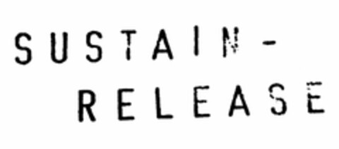 SUSTAIN RELEASE Logo (USPTO, 28.05.2015)