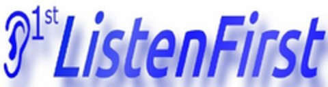 1ST LISTENFIRST Logo (USPTO, 14.08.2015)
