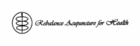 REBALANCE ACUPUNCTURE FOR HEALTH Logo (USPTO, 12/11/2015)