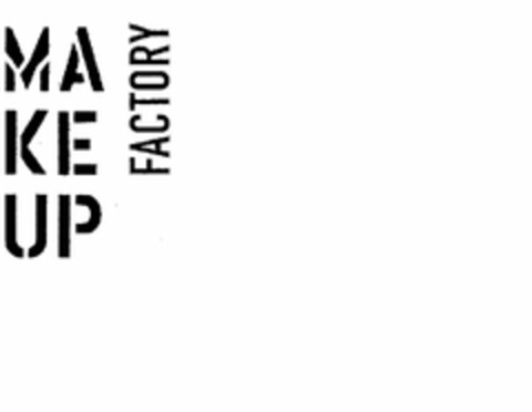 MAKEUP FACTORY Logo (USPTO, 17.12.2015)