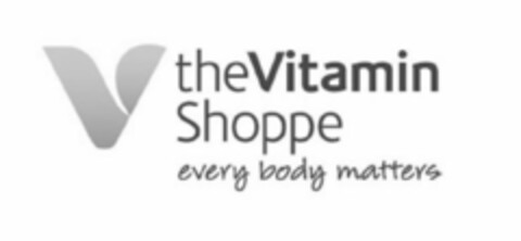 V THE VITAMIN SHOPPE EVERY BODY MATTERS Logo (USPTO, 02/11/2016)