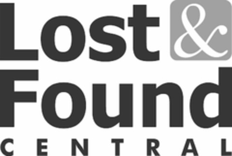 LOST & FOUND CENTRAL Logo (USPTO, 25.02.2016)