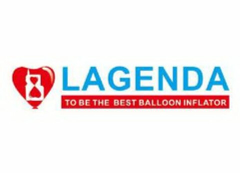 LAGENDA TO BE THE BEST BALLOON INFLATOR Logo (USPTO, 06/14/2016)