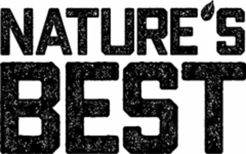 NATURE'S BEST Logo (USPTO, 10/19/2016)