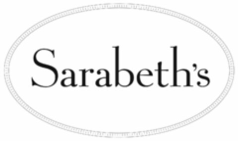 SARABETH'S Logo (USPTO, 11/15/2016)