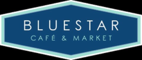 BLUESTAR CAFE & MARKET Logo (USPTO, 23.01.2017)