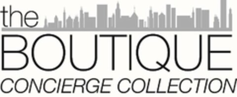 THE BOUTIQUE CONCIERGE COLLECTION Logo (USPTO, 30.01.2017)