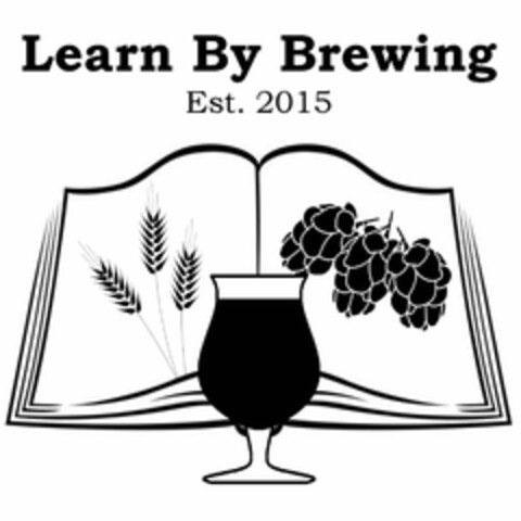 LEARN BY BREWING EST. 2015 Logo (USPTO, 02/27/2017)