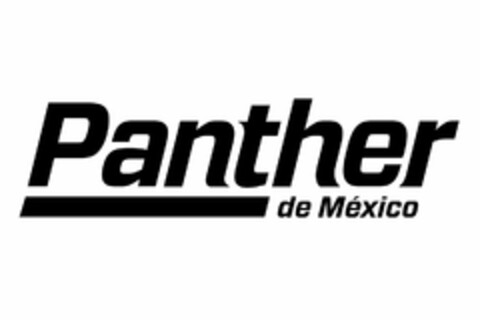 PANTHER DE MÉXICO Logo (USPTO, 09.05.2017)