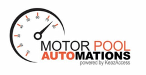 MOTOR POOL AUTOMATIONS POWERED BY KEAZACCESS 10 20 30 40 50 60 70 80 Logo (USPTO, 29.09.2017)