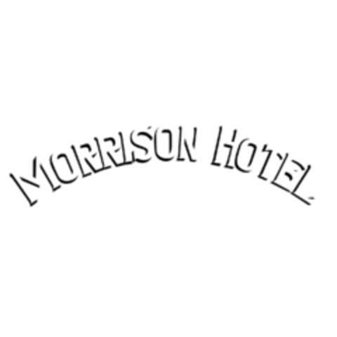 MORRISON HOTEL Logo (USPTO, 24.10.2017)