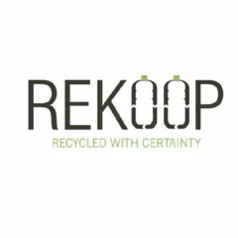 REKOOP RECYCLED WITH CERTAINTY Logo (USPTO, 24.01.2018)