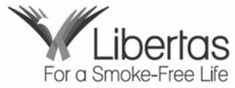 LIBERTAS FOR A SMOKE-FREE LIFE Logo (USPTO, 03/14/2018)