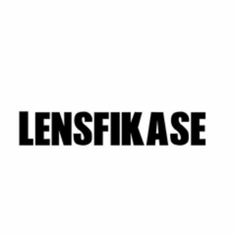 LENSFIKASE Logo (USPTO, 05/09/2018)