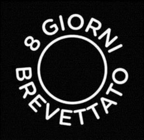 8 GIORNI BREVETTATO Logo (USPTO, 10.07.2018)
