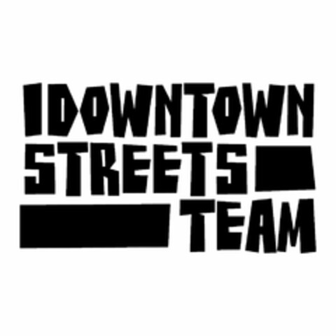 DOWNTOWN STREETS TEAM Logo (USPTO, 27.07.2018)