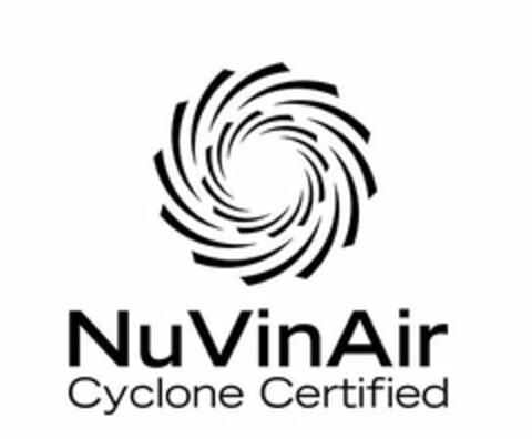 NUVINAIR CYCLONE CERTIFIED Logo (USPTO, 18.01.2019)