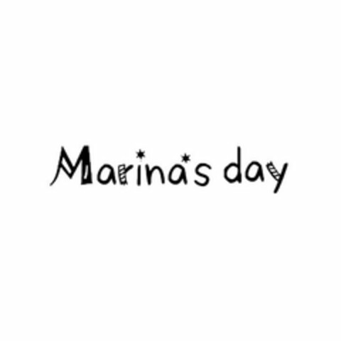 MARINA'S DAY Logo (USPTO, 04/02/2019)