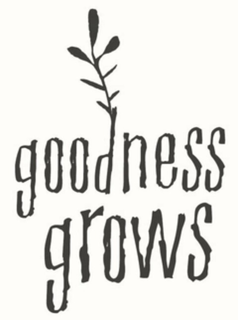 GOODNESS GROWS Logo (USPTO, 10.05.2019)