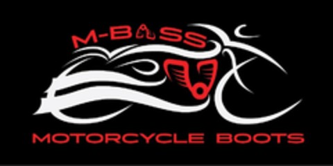 M-BASS MOTORCYCLE BOOTS Logo (USPTO, 09/10/2019)
