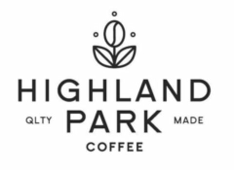 HIGHLAND PARK COFFEE QLTY MADE Logo (USPTO, 25.11.2019)